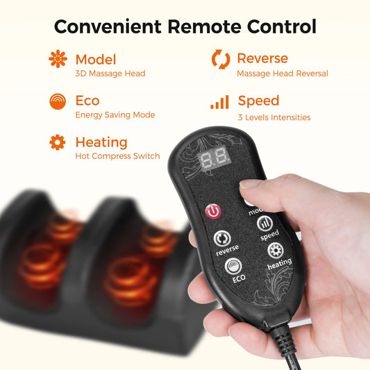 ✨Shiatsu Foot Massager, Foot Spa with Heat