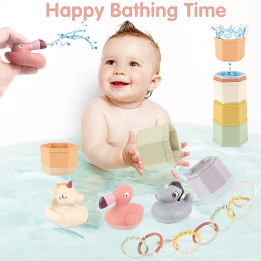 π§© 5-in-1 Montessori Baby Toy Set β Fun, Learning & Development in One!