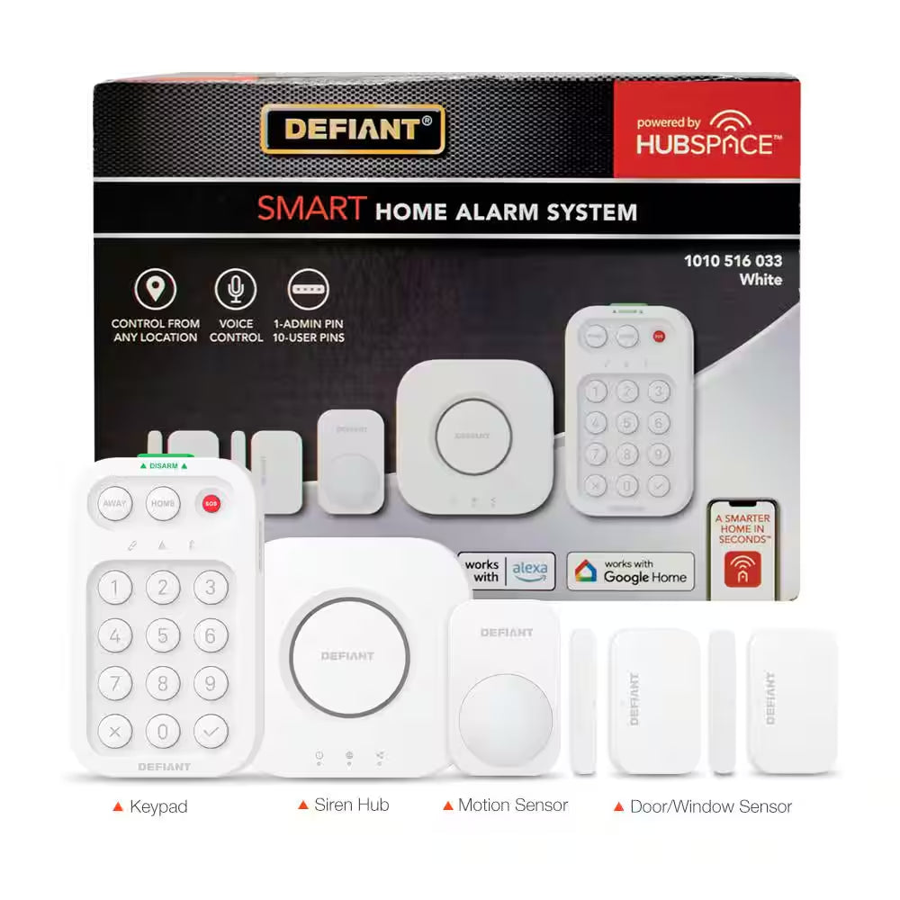 π Defiant Hubspace Smart Security Kit β Complete Protection Made Simple