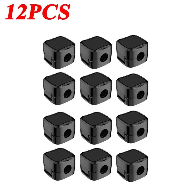 Magnetic Cable Organizer Clip - Adhesive Cable Holder for Desk & Home