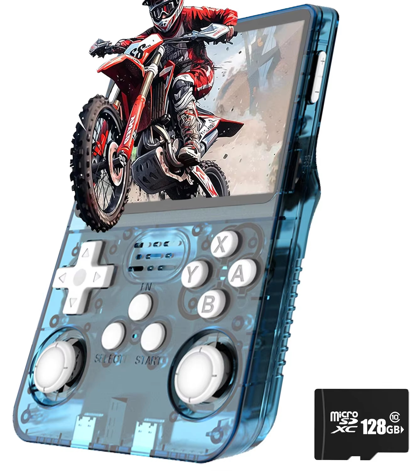 Retro Game Console Handheld Video Arkos 2.0 System 3.5 Inch Single Card Portable Pocket Video Player 64GB 128GB 20000 Games