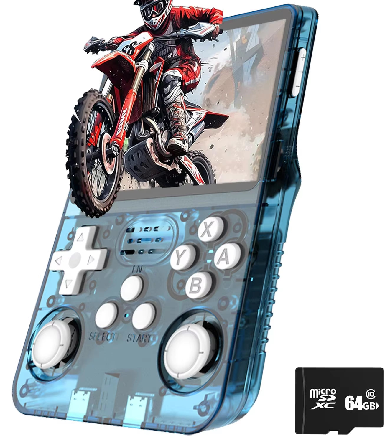 Retro Game Console Handheld Video Arkos 2.0 System 3.5 Inch Single Card Portable Pocket Video Player 64GB 128GB 20000 Games