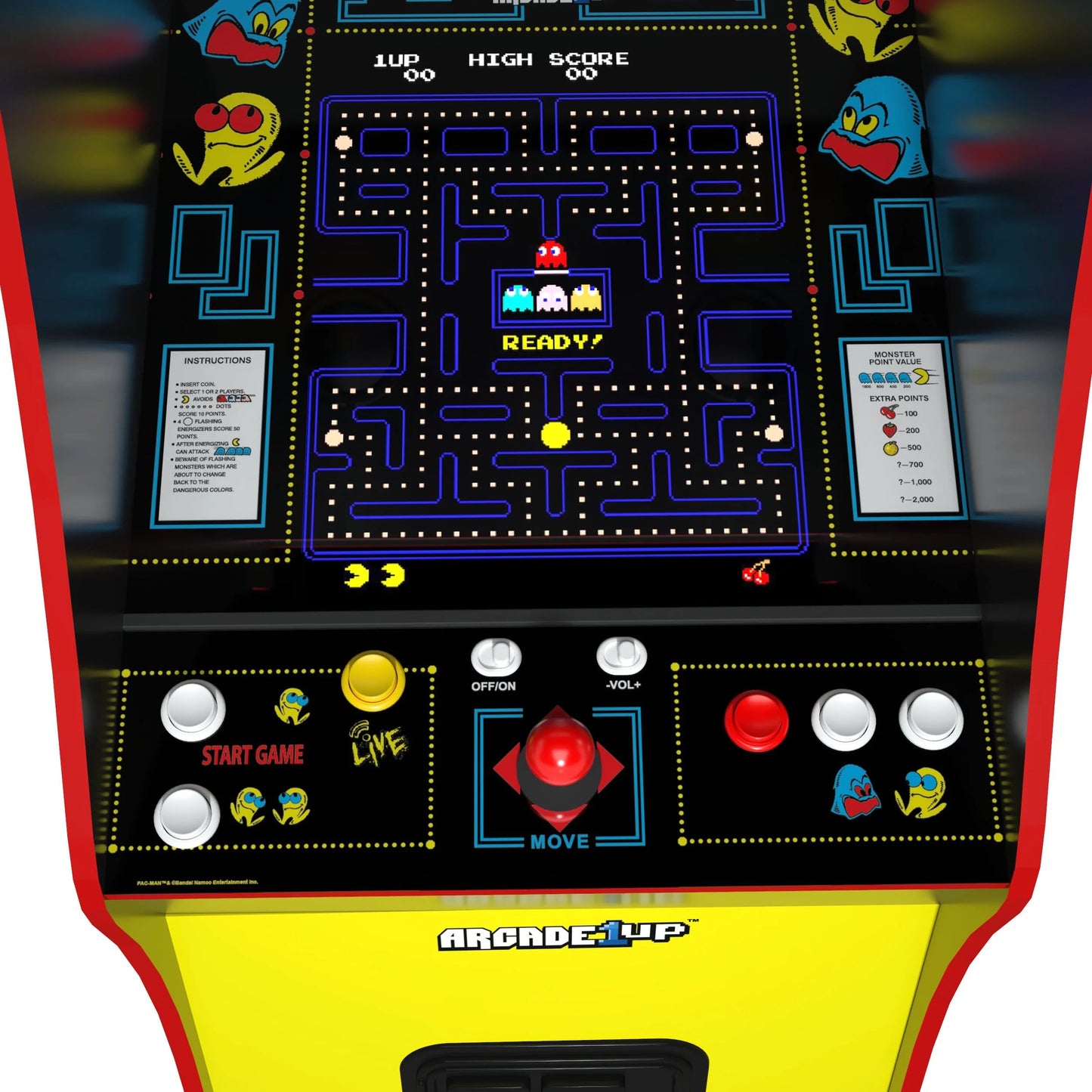 👾 PAC-MAN Deluxe Arcade Cabinet – Relive the Golden Age of Gaming!