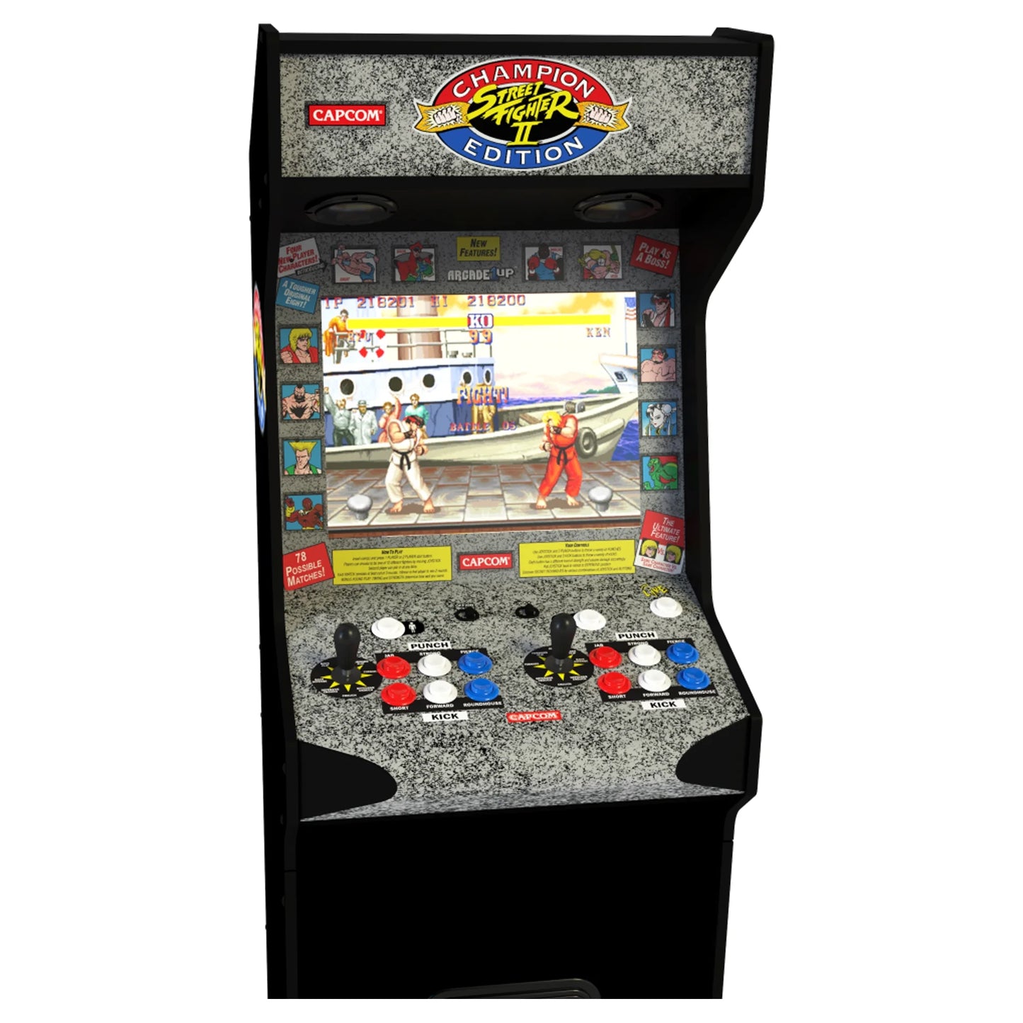 🎮 Arcade1Up Street Fighter II CE HS-5 Deluxe Arcade Machine – Relive the Glory Days of the Arcade!