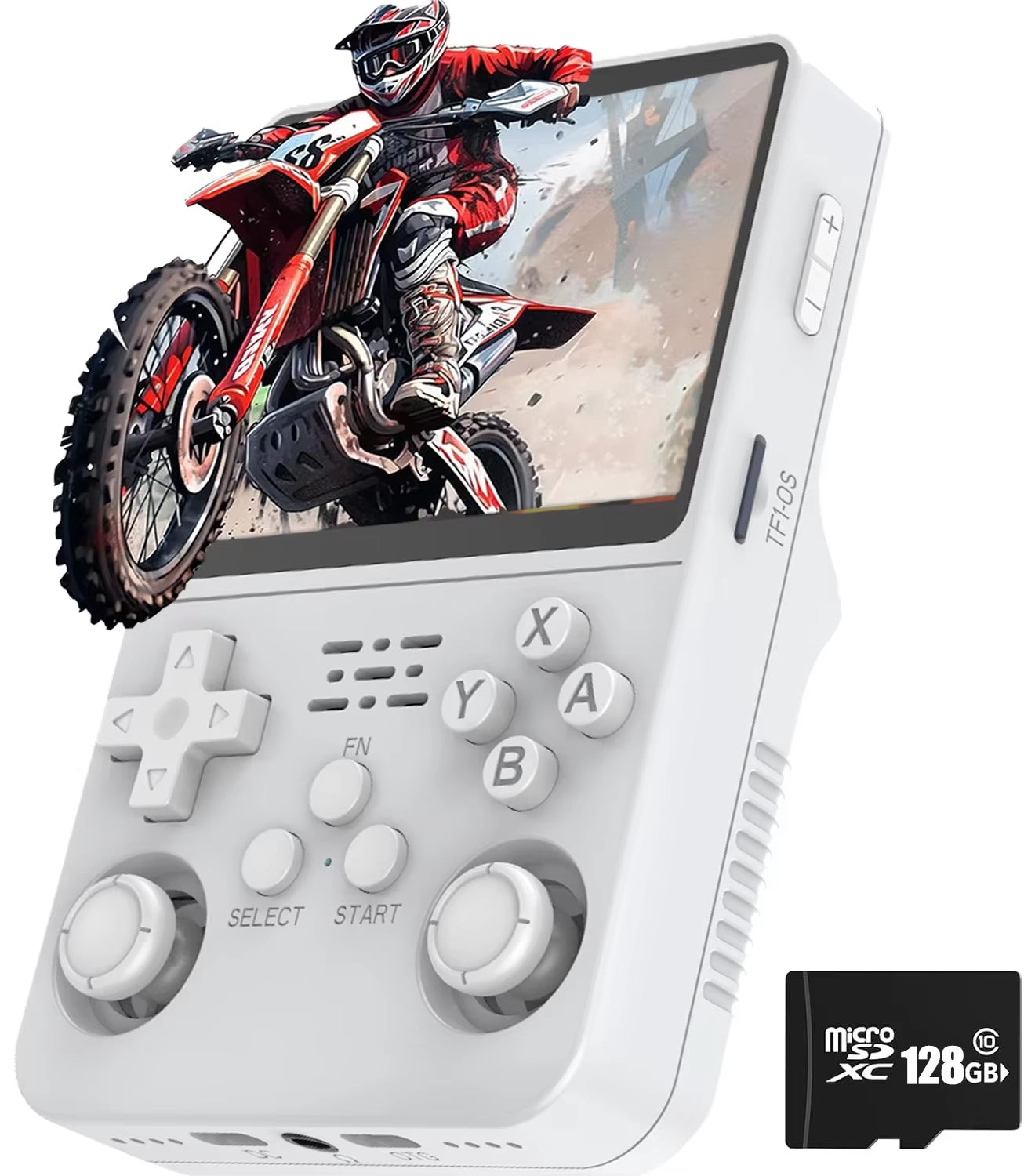 Retro Game Console Handheld Video Arkos 2.0 System 3.5 Inch Single Card Portable Pocket Video Player 64GB 128GB 20000 Games